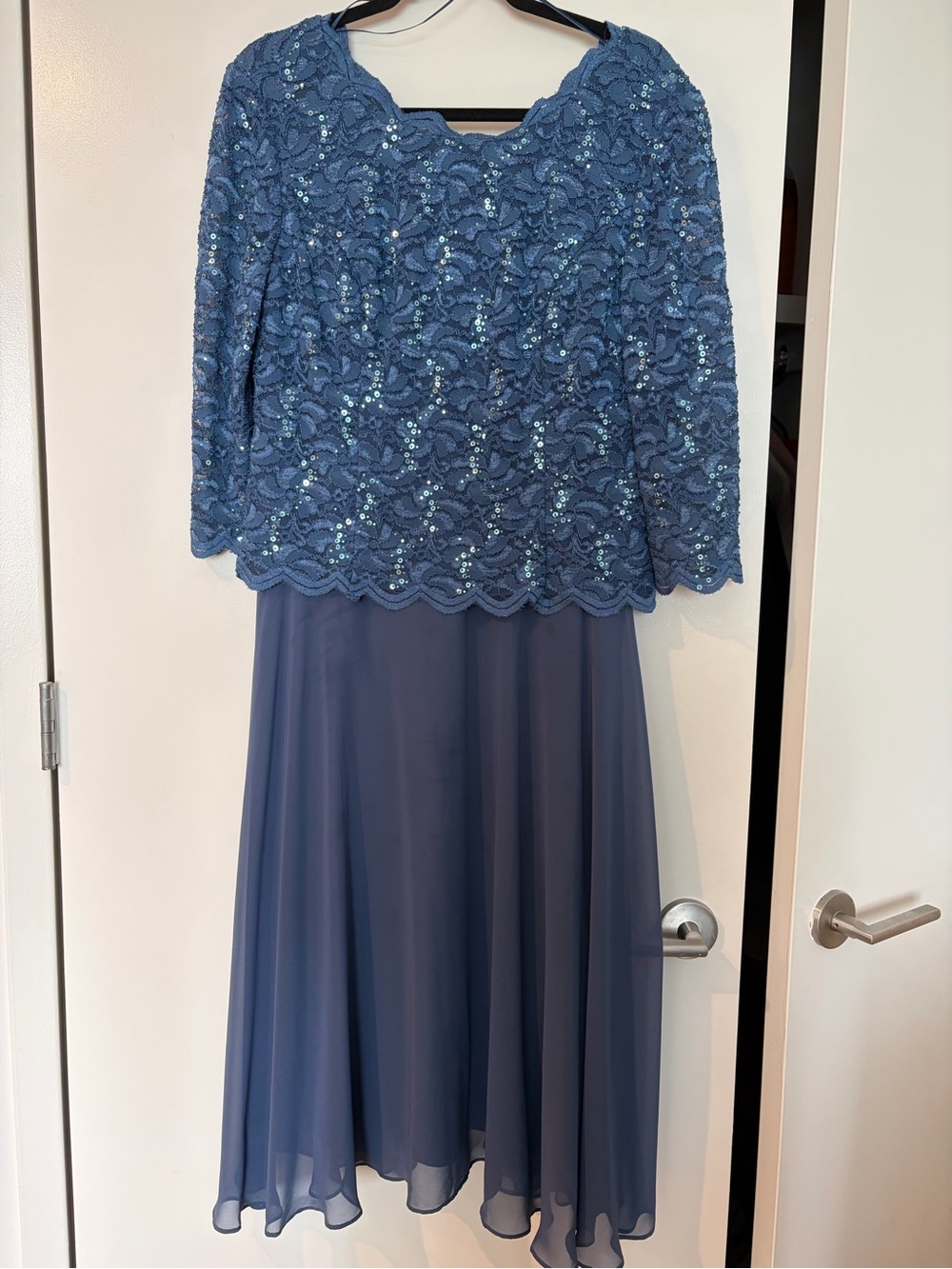 Alex Evenings Blue Dress